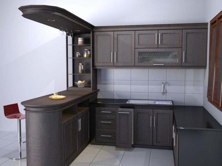 model lemari dapur terbaru