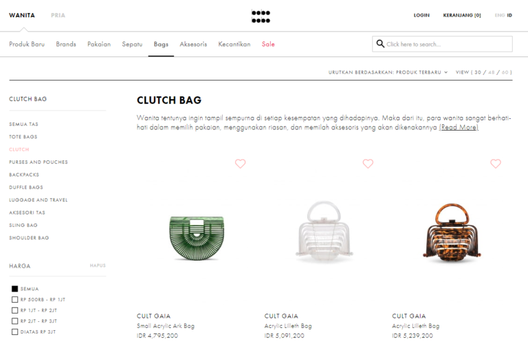 Clutch bag premium untuk wanita